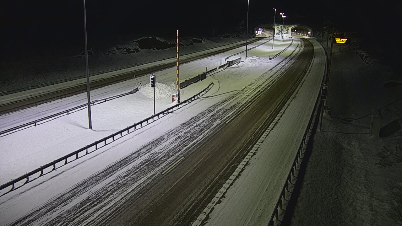 Kelikamerat Kuva Tie 7 Virolahti, Vaalimaan tunneli, puomi itä, Virolahti, Kymenlaakso