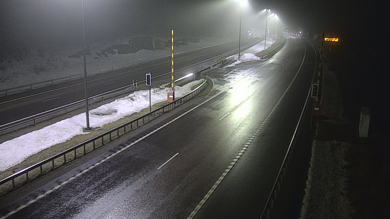 Kelikamerat Kuva Tie 7 Virolahti, Vaalimaan tunneli, puomi itä, Virolahti, Kymenlaakso