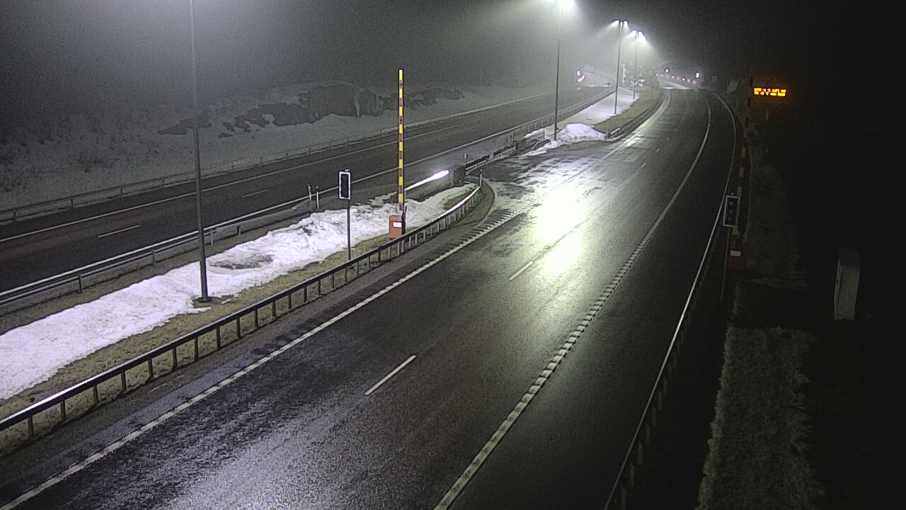 Kelikamerat Kuva Tie 7 Virolahti, Vaalimaan tunneli, puomi itä, Virolahti, Kymenlaakso