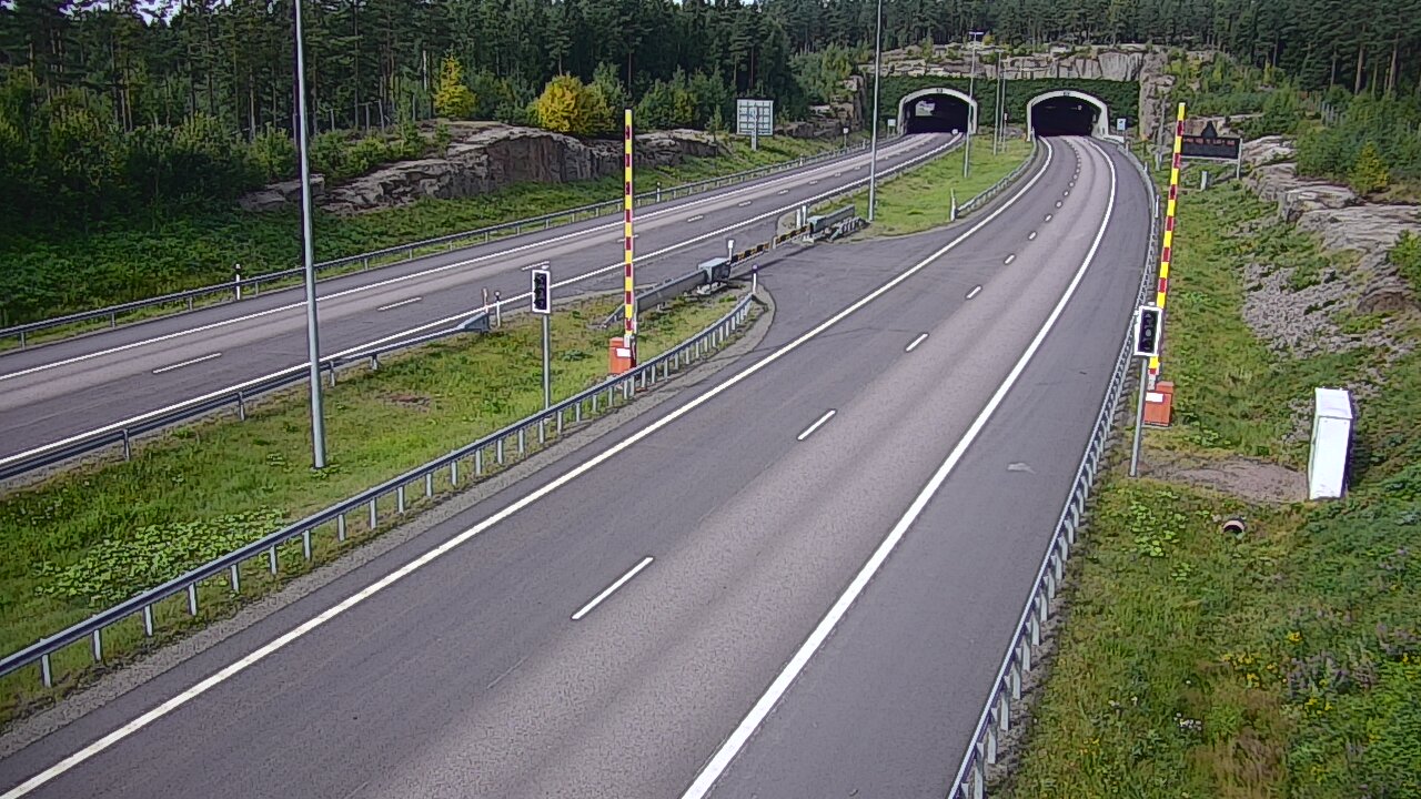 Weather Camera Image Road 7 Virolahti, Vaalimaan tunneli, boom east, Virolahti, Kymenlaakso