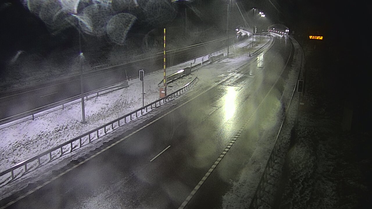 Weather Camera Image Väg 7 Vederlax, Vaalimaan tunneli, bom öst, Virolahti, Kymenlaakso