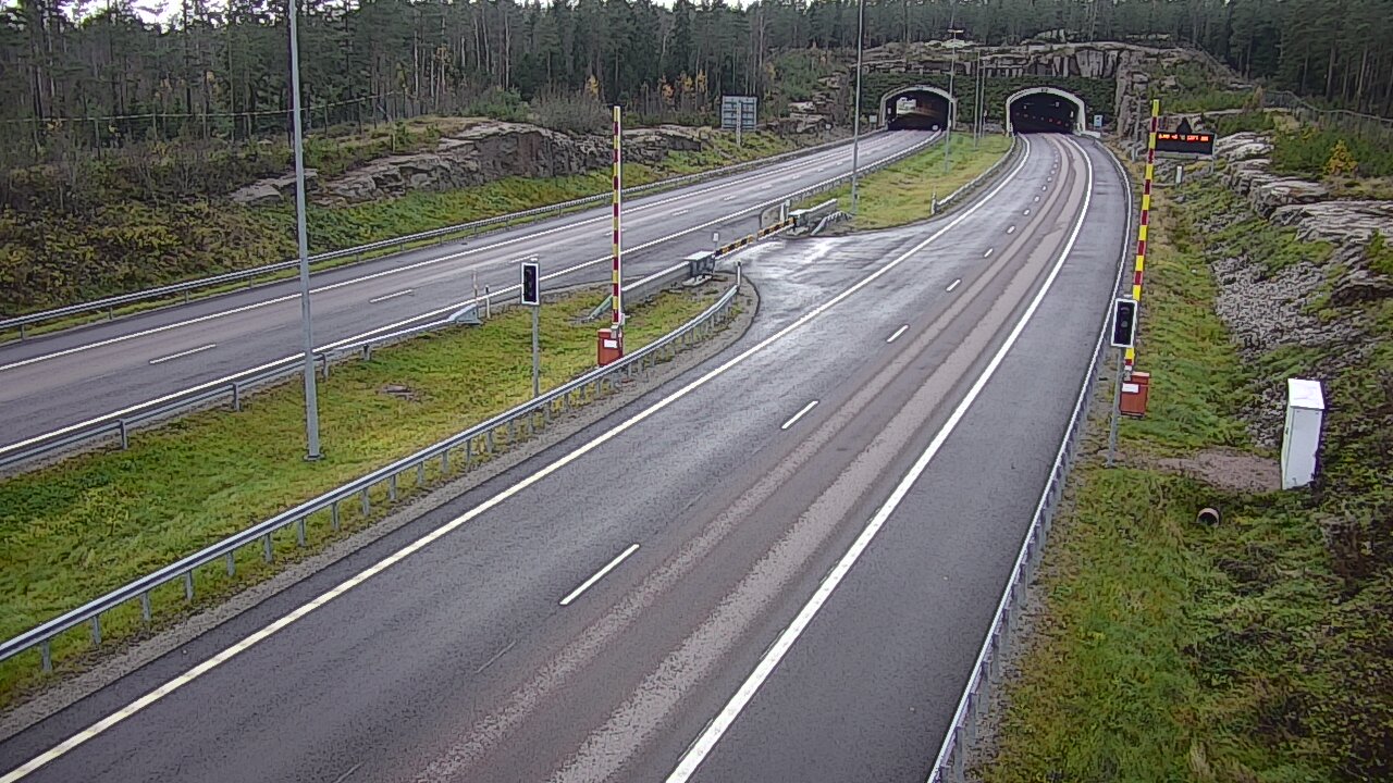 Kelikamerat Kuva Tie 7 Virolahti, Vaalimaan tunneli, puomi itä, Virolahti, Kymenlaakso