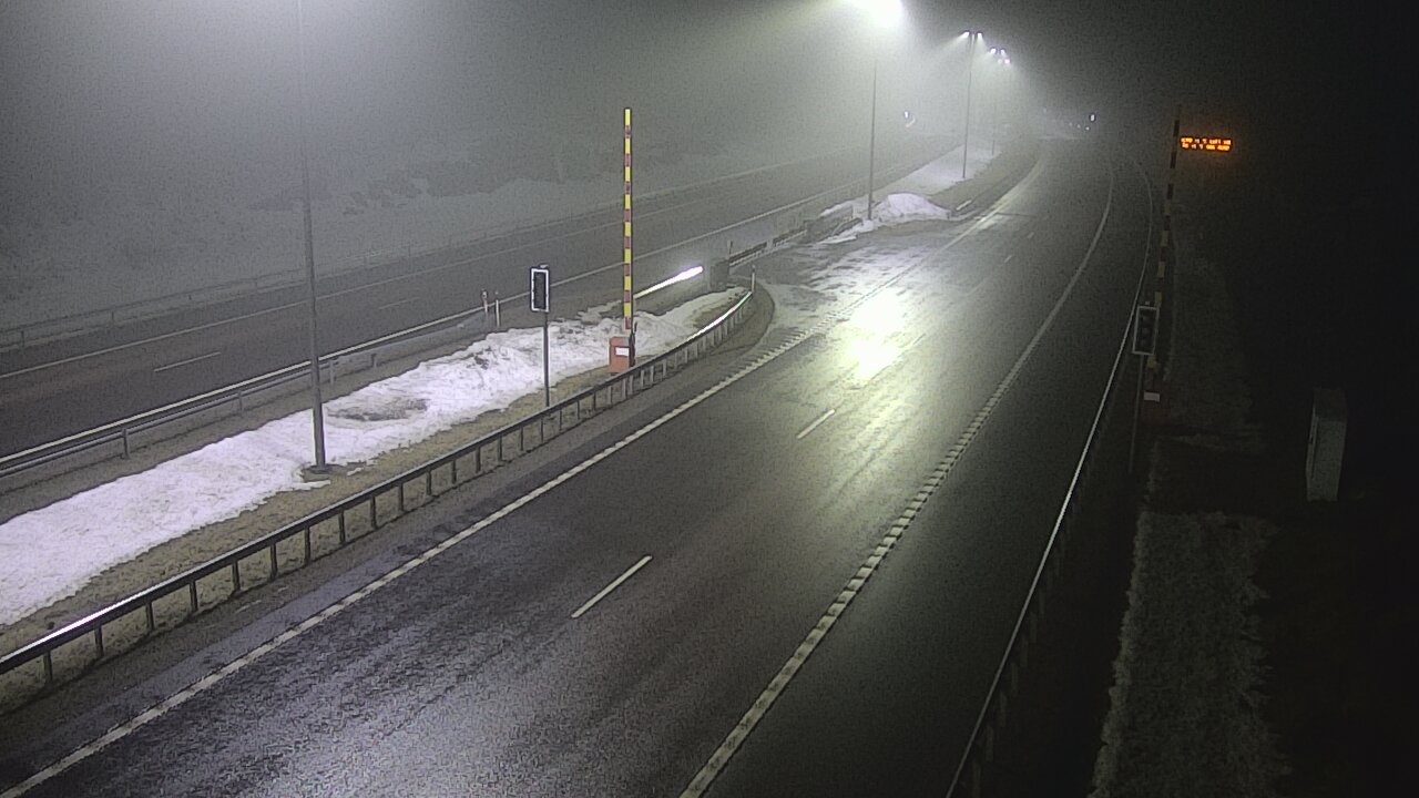 Kelikamerat Kuva Tie 7 Virolahti, Vaalimaan tunneli, puomi itä, Virolahti, Kymenlaakso