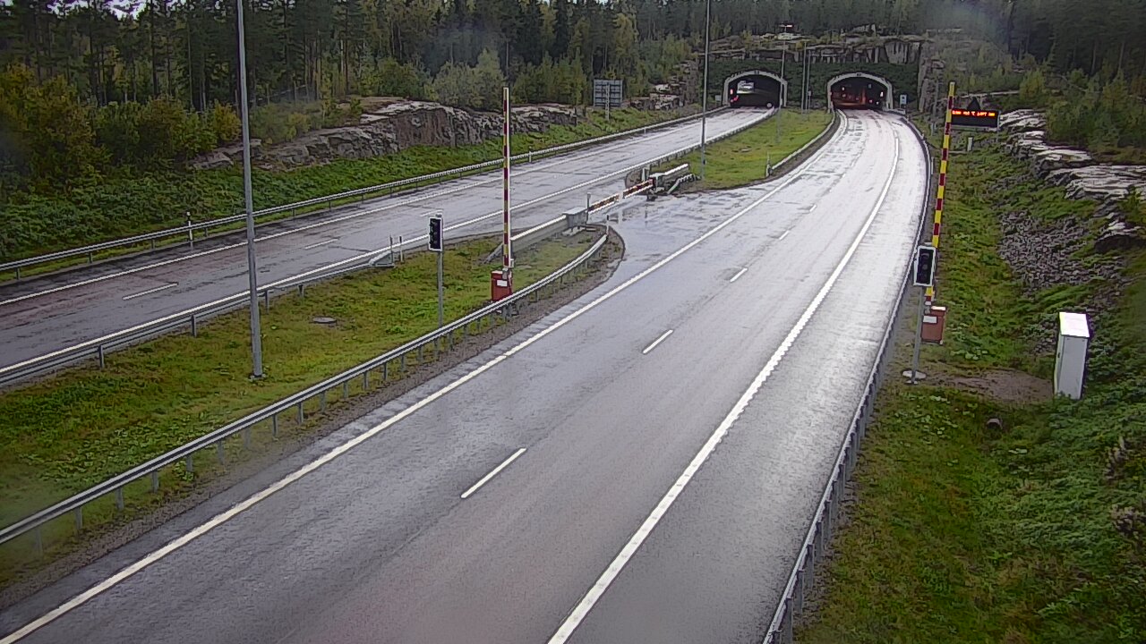 Kelikamerat Kuva Tie 7 Virolahti, Vaalimaan tunneli, puomi itä, Virolahti, Kymenlaakso