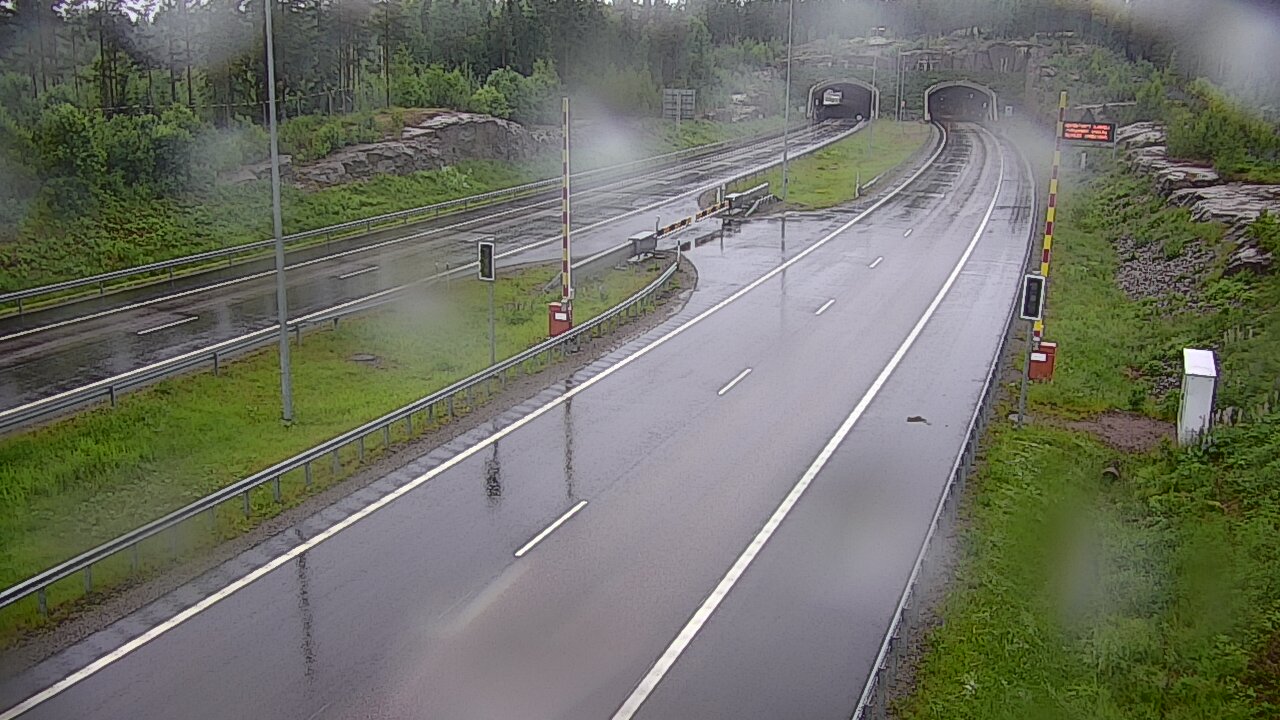 Kelikamerat Kuva Tie 7 Virolahti, Vaalimaan tunneli, puomi itä, Virolahti, Kymenlaakso