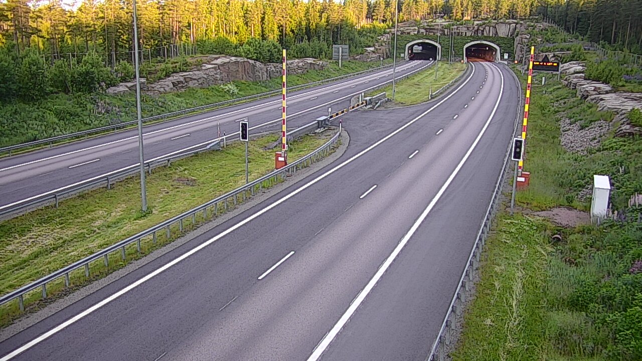 Weather Camera Image Road 7 Virolahti, Vaalimaan tunneli, boom east, Virolahti, Kymenlaakso