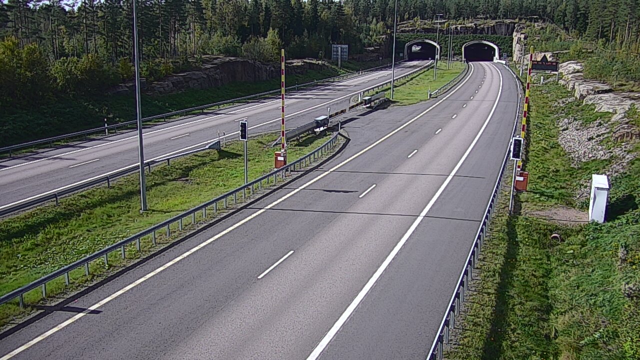 Kelikamerat Kuva Tie 7 Virolahti, Vaalimaan tunneli, puomi itä, Virolahti, Kymenlaakso