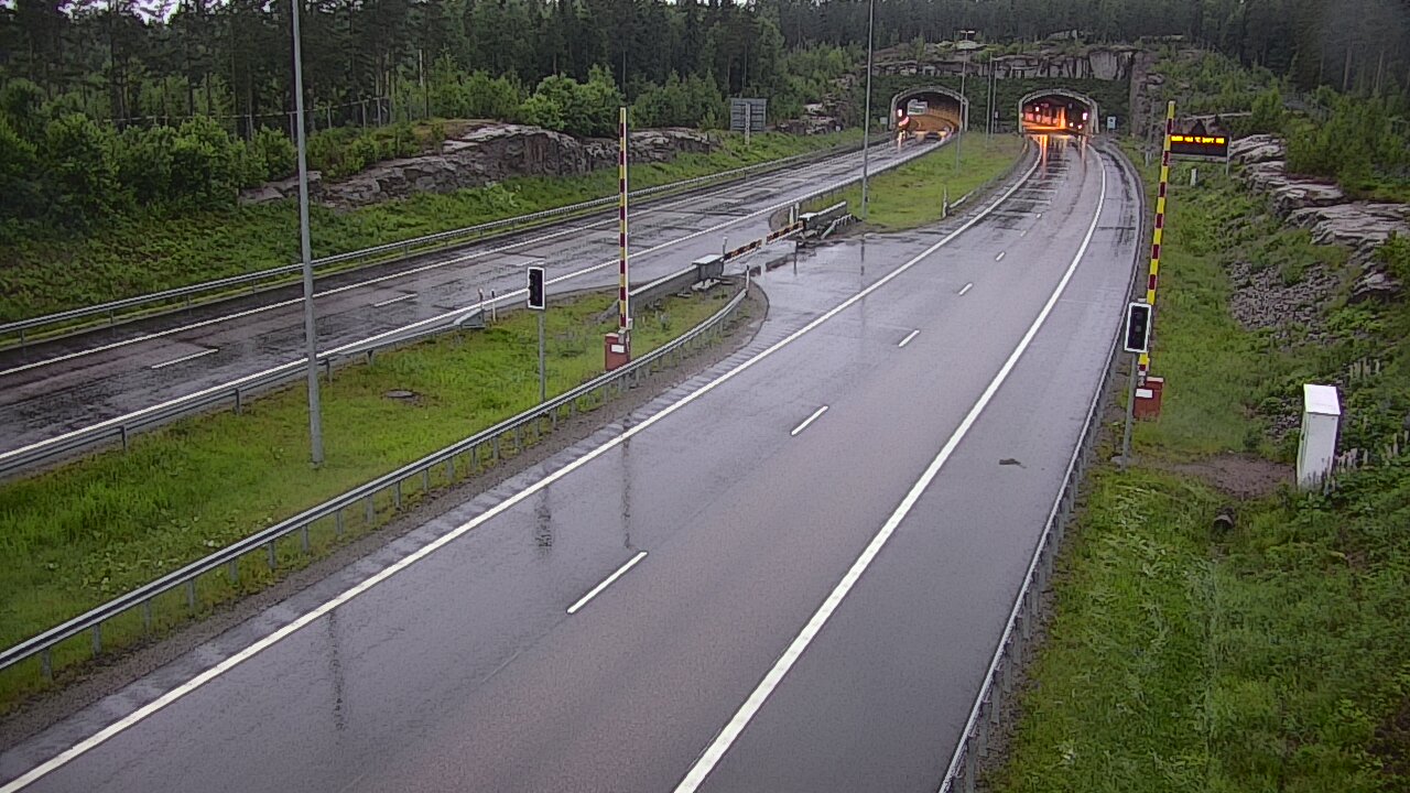 Kelikamerat Kuva Tie 7 Virolahti, Vaalimaan tunneli, puomi itä, Virolahti, Kymenlaakso
