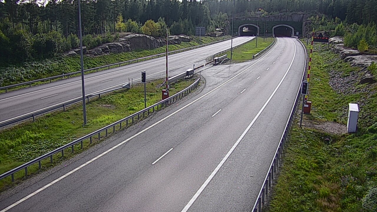 Kelikamerat Kuva Tie 7 Virolahti, Vaalimaan tunneli, puomi itä, Virolahti, Kymenlaakso