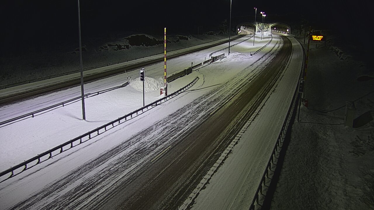 Kelikamerat Kuva Tie 7 Virolahti, Vaalimaan tunneli, puomi itä, Virolahti, Kymenlaakso