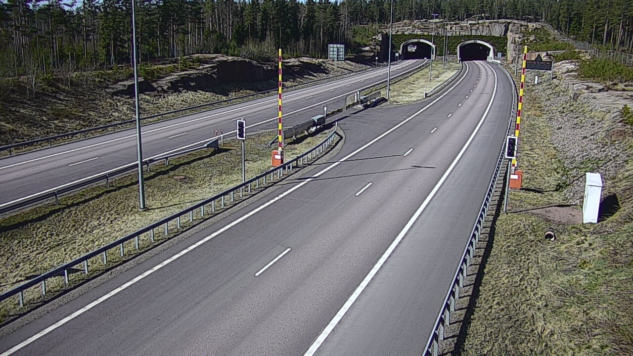 Kelikamerat Kuva Tie 7 Virolahti, Vaalimaan tunneli, puomi itä, Virolahti, Kymenlaakso