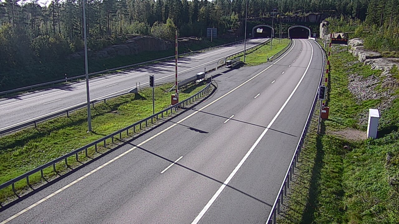 Kelikamerat Kuva Tie 7 Virolahti, Vaalimaan tunneli, puomi itä, Virolahti, Kymenlaakso