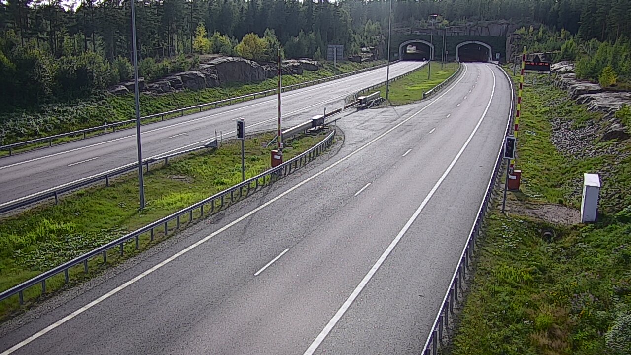 Kelikamerat Kuva Tie 7 Virolahti, Vaalimaan tunneli, puomi itä, Virolahti, Kymenlaakso