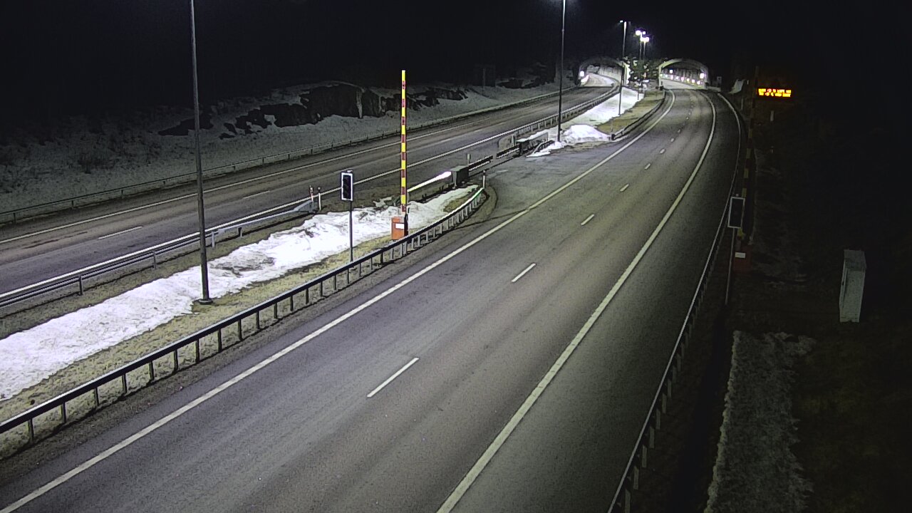 Weather Camera Image Road 7 Virolahti, Vaalimaan tunneli, boom east, Virolahti, Kymenlaakso