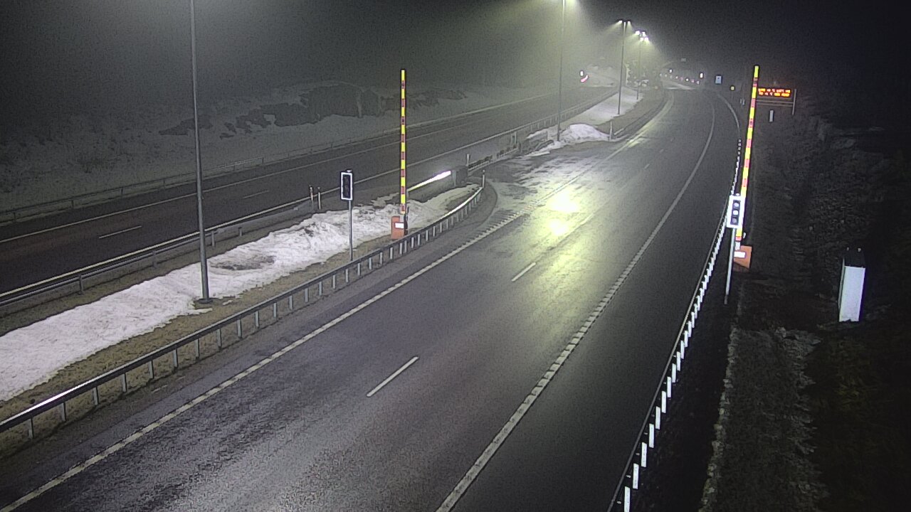 Kelikamerat Kuva Tie 7 Virolahti, Vaalimaan tunneli, puomi itä, Virolahti, Kymenlaakso