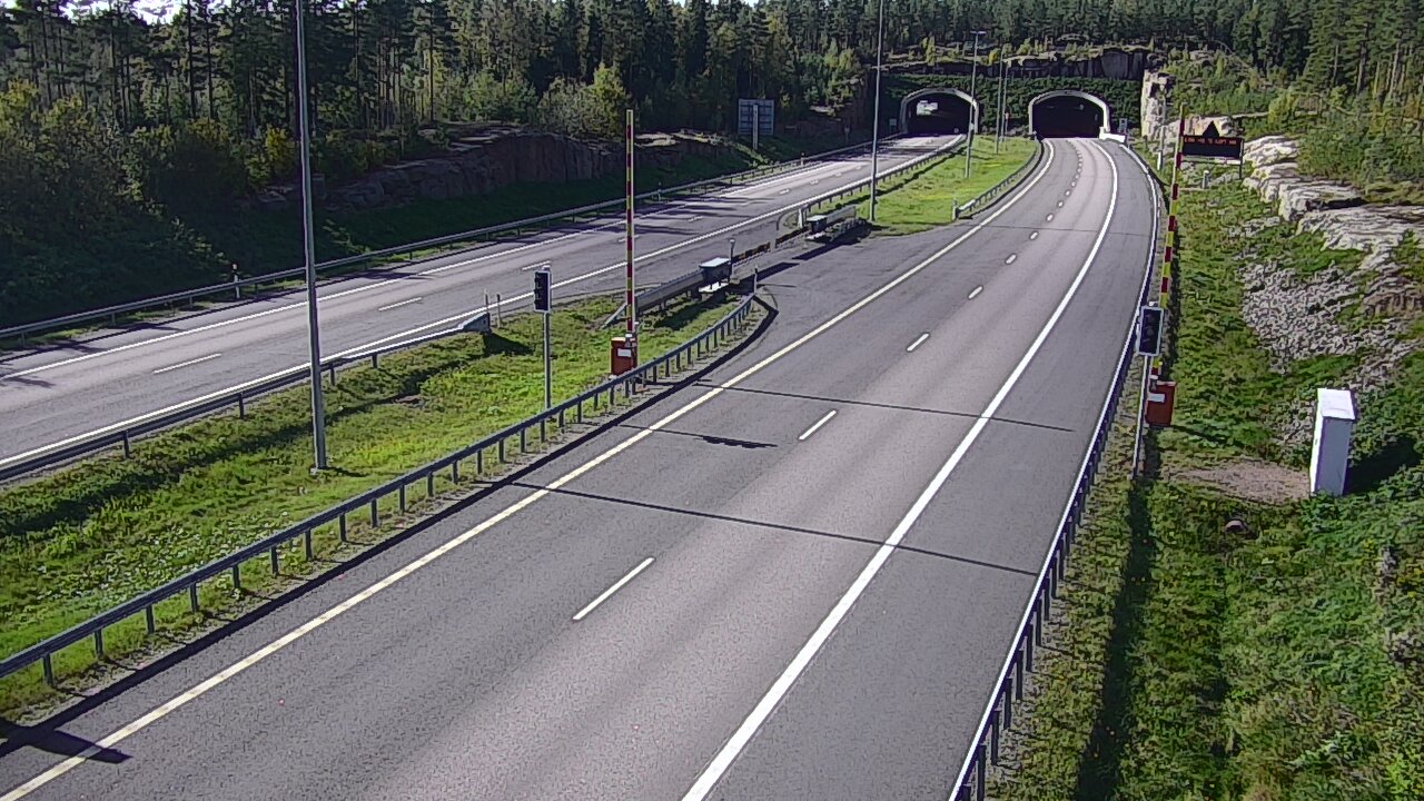 Kelikamerat Kuva Tie 7 Virolahti, Vaalimaan tunneli, puomi itä, Virolahti, Kymenlaakso