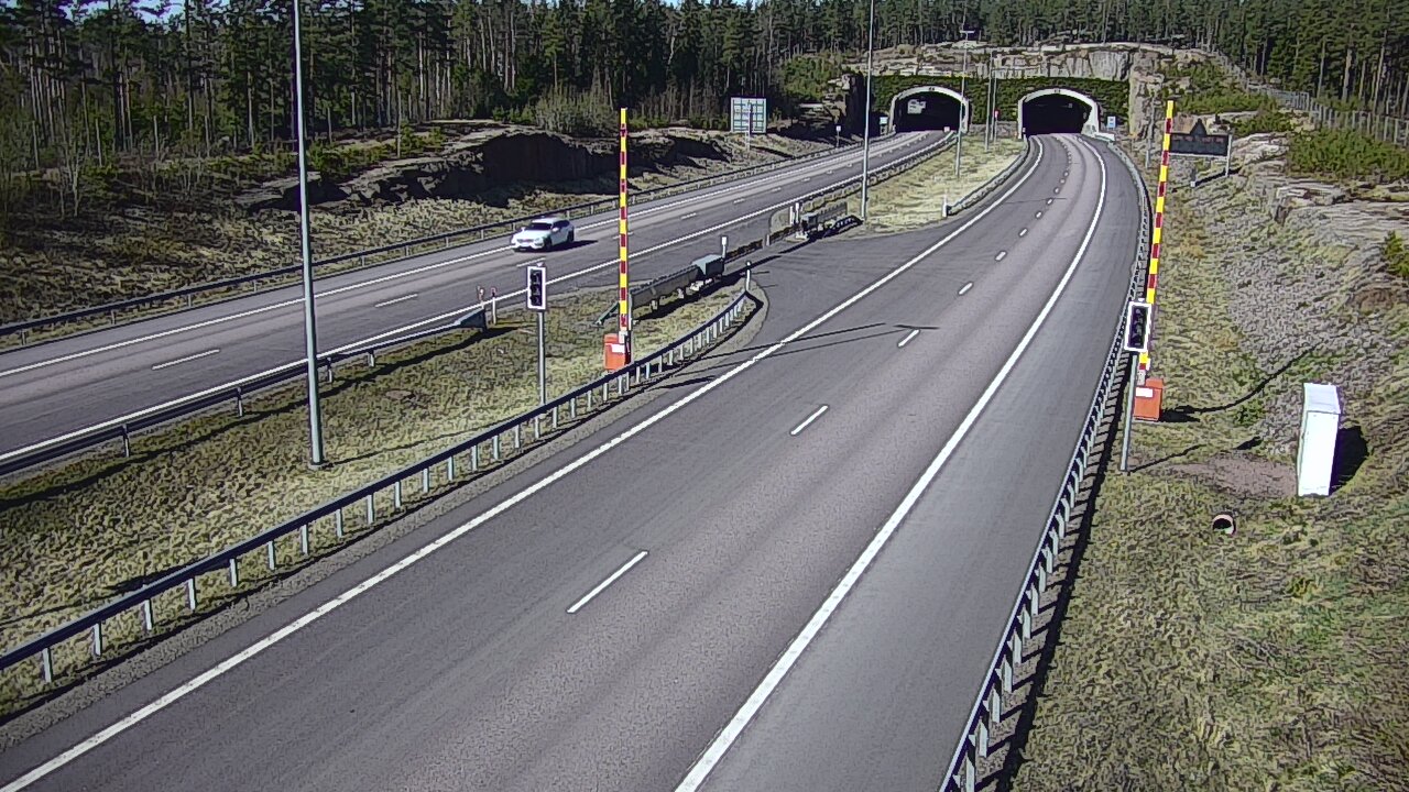 Kelikamerat Kuva Tie 7 Virolahti, Vaalimaan tunneli, puomi itä, Virolahti, Kymenlaakso