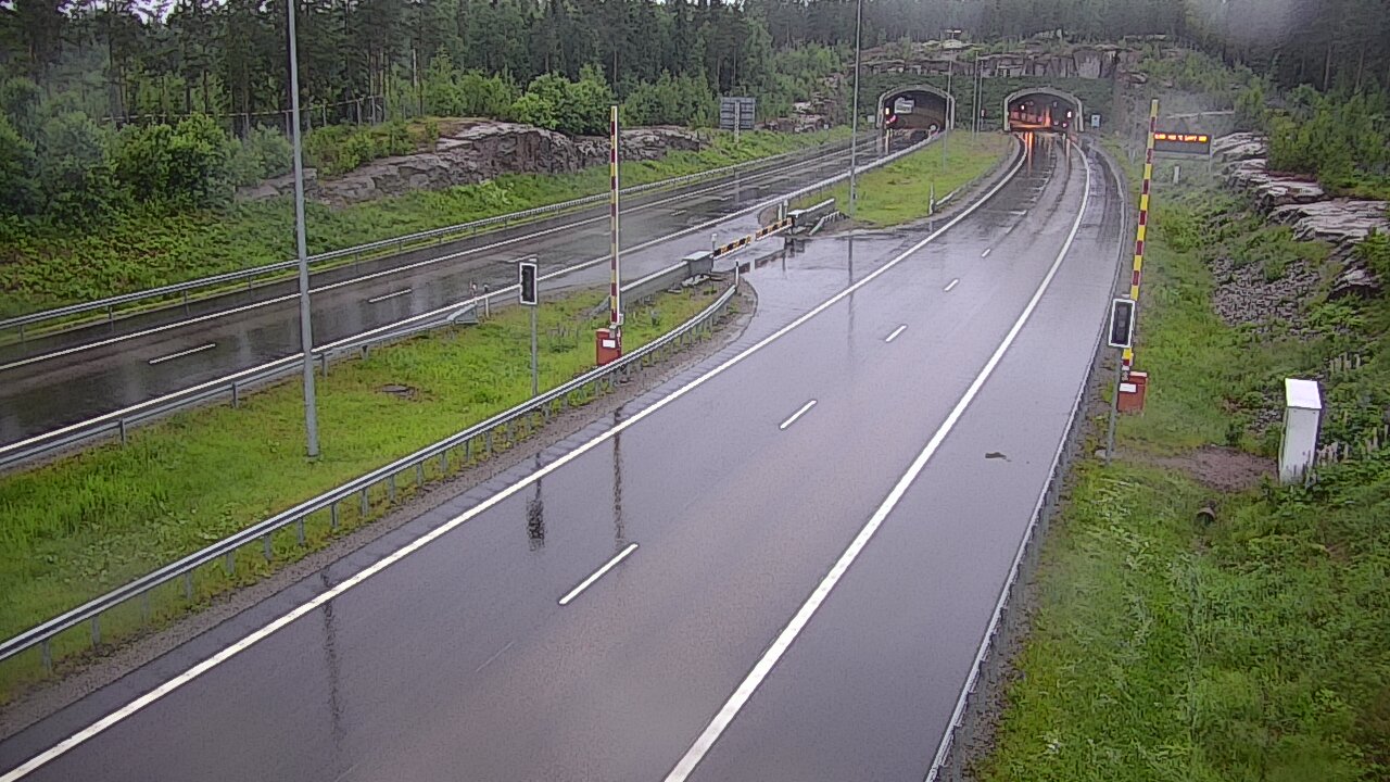 Kelikamerat Kuva Tie 7 Virolahti, Vaalimaan tunneli, puomi itä, Virolahti, Kymenlaakso