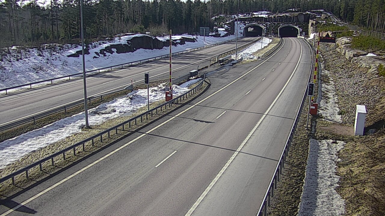 Kelikamerat Kuva Tie 7 Virolahti, Vaalimaan tunneli, puomi itä, Virolahti, Kymenlaakso