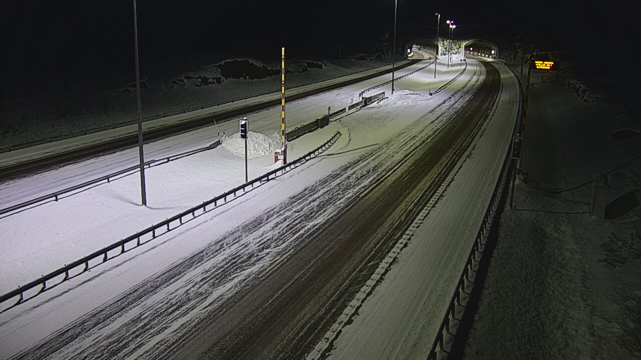 Kelikamerat Kuva Tie 7 Virolahti, Vaalimaan tunneli, puomi itä, Virolahti, Kymenlaakso