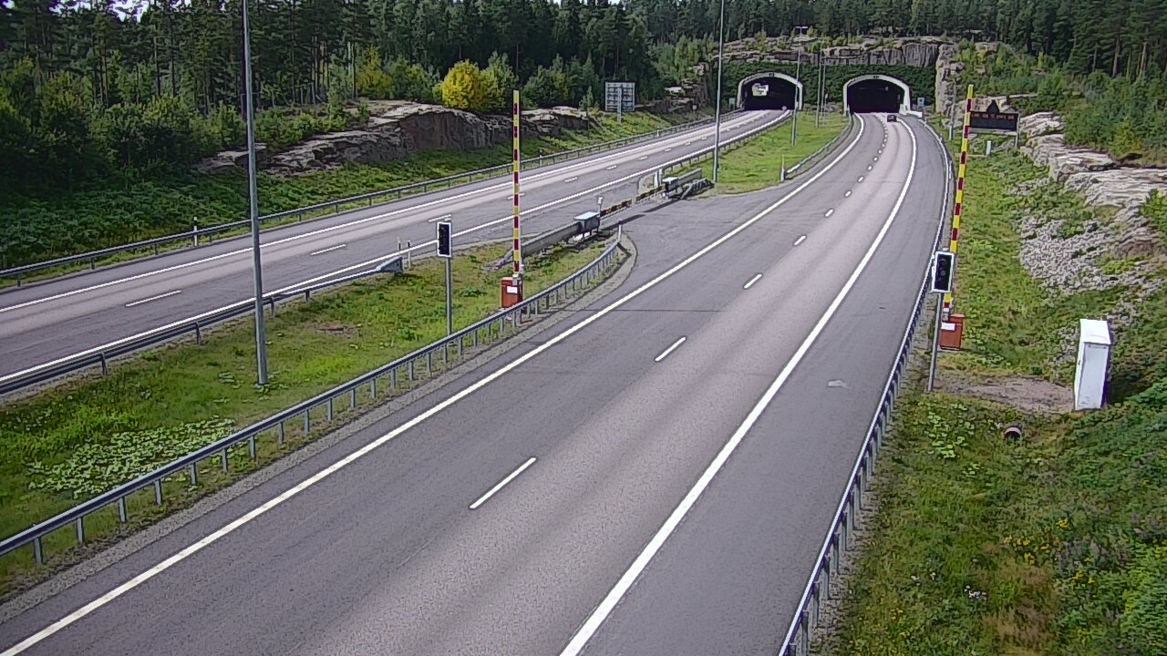 Kelikamerat Kuva Tie 7 Virolahti, Vaalimaan tunneli, puomi itä, Virolahti, Kymenlaakso
