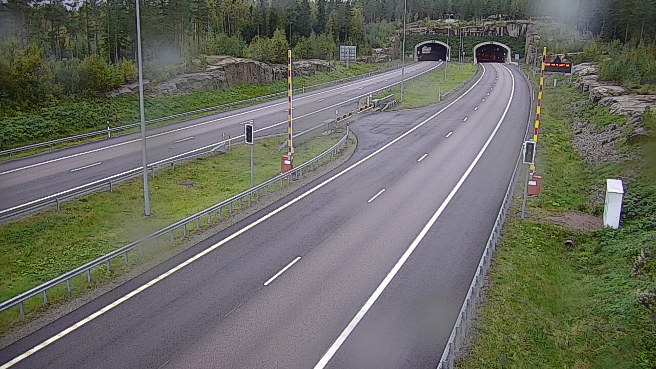 Kelikamerat Kuva Tie 7 Virolahti, Vaalimaan tunneli, puomi itä, Virolahti, Kymenlaakso
