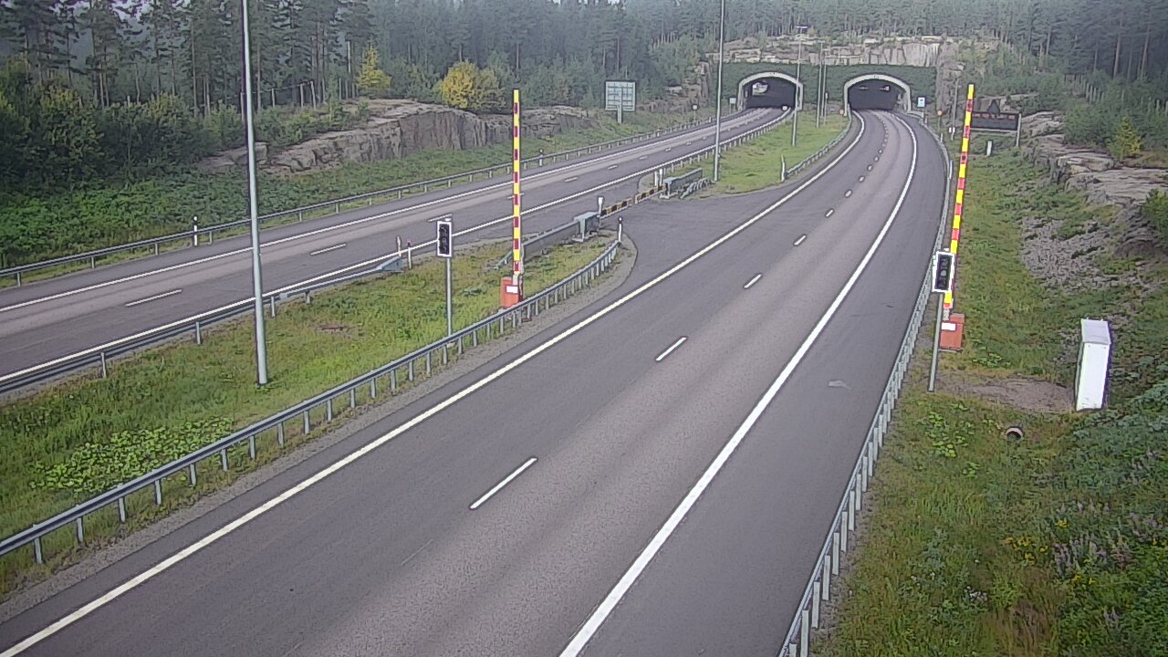 Weather Camera Image Road 7 Virolahti, Vaalimaan tunneli, boom east, Virolahti, Kymenlaakso