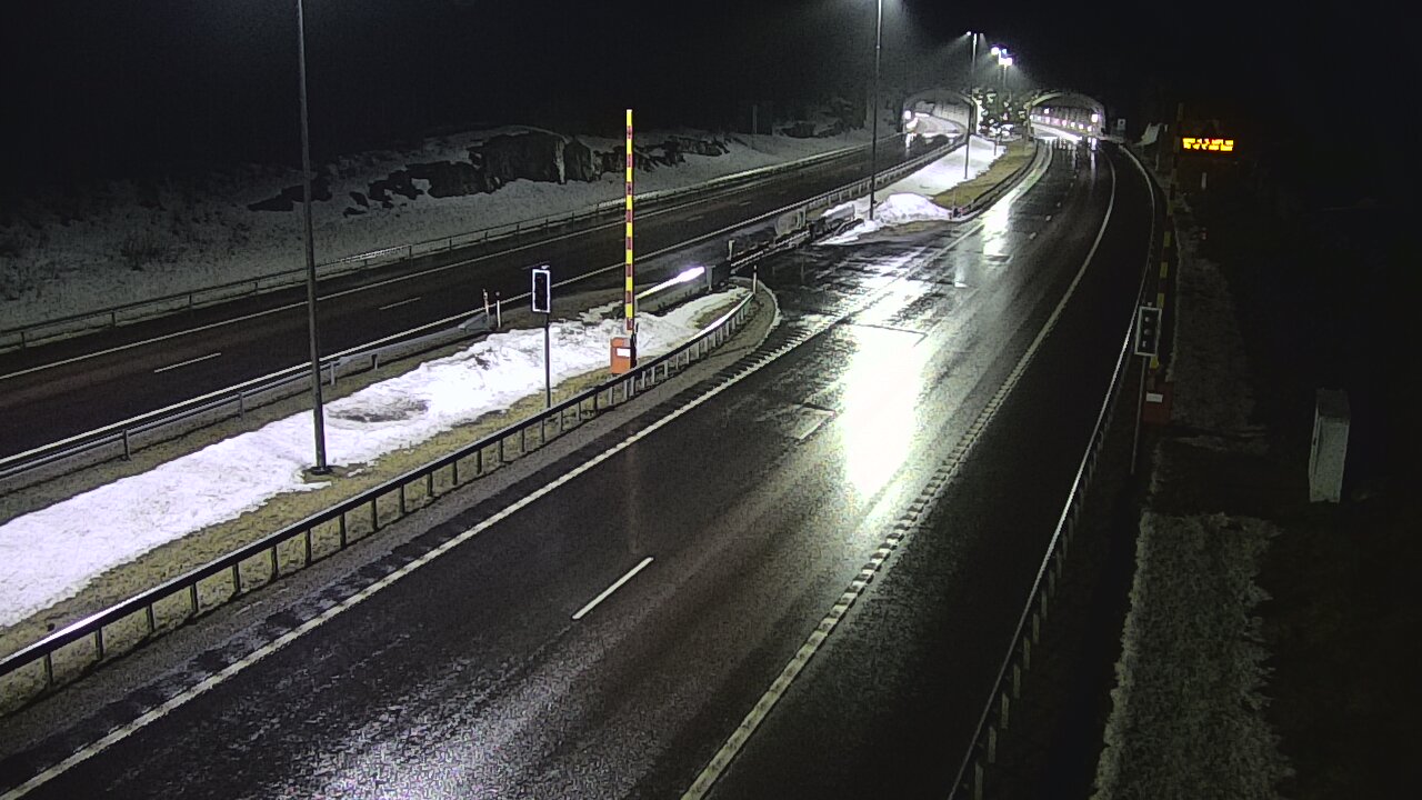 Kelikamerat Kuva Tie 7 Virolahti, Vaalimaan tunneli, puomi itä, Virolahti, Kymenlaakso