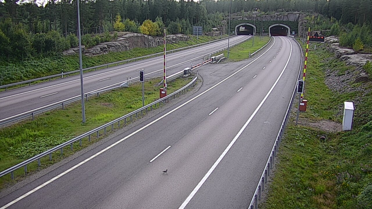 Kelikamerat Kuva Tie 7 Virolahti, Vaalimaan tunneli, puomi itä, Virolahti, Kymenlaakso