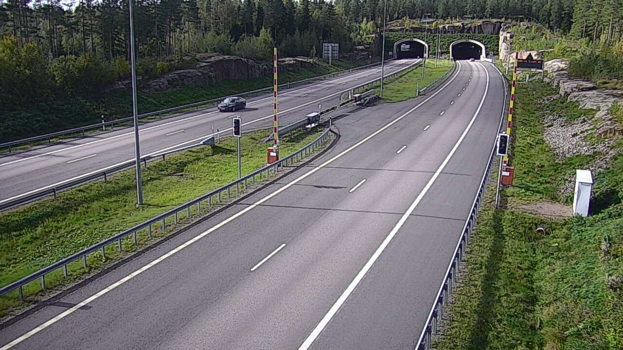 Kelikamerat Kuva Tie 7 Virolahti, Vaalimaan tunneli, puomi itä, Virolahti, Kymenlaakso