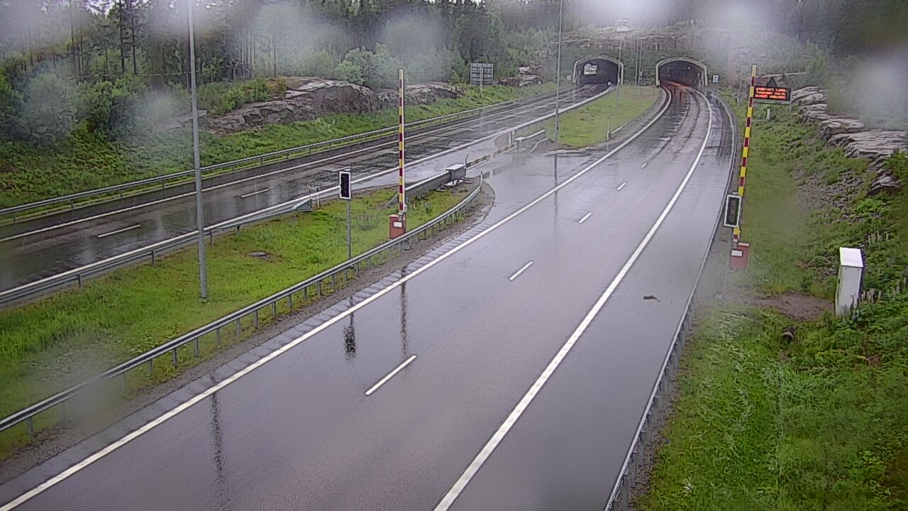 Kelikamerat Kuva Tie 7 Virolahti, Vaalimaan tunneli, puomi itä, Virolahti, Kymenlaakso