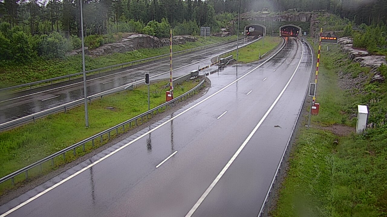 Kelikamerat Kuva Tie 7 Virolahti, Vaalimaan tunneli, puomi itä, Virolahti, Kymenlaakso