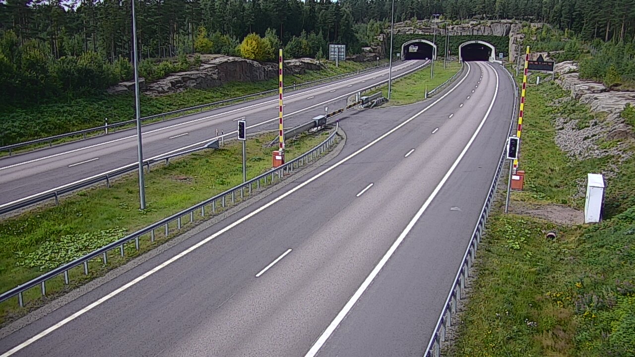 Kelikamerat Kuva Tie 7 Virolahti, Vaalimaan tunneli, puomi itä, Virolahti, Kymenlaakso