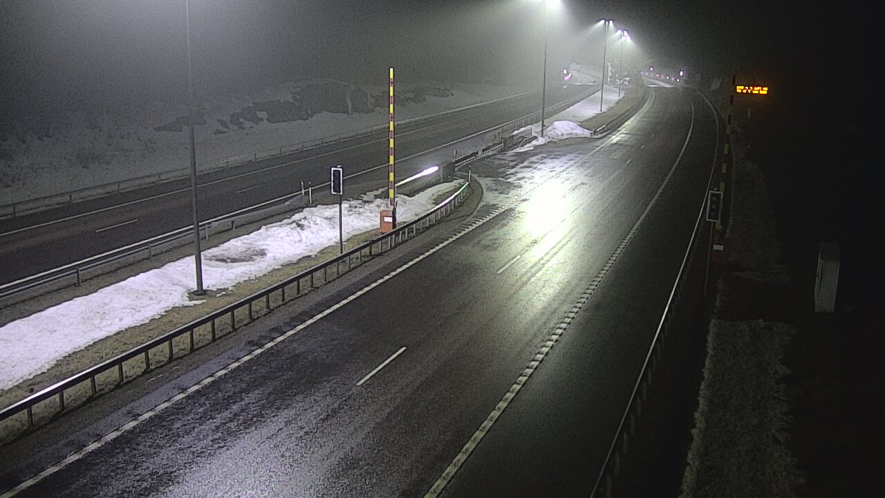 Kelikamerat Kuva Tie 7 Virolahti, Vaalimaan tunneli, puomi itä, Virolahti, Kymenlaakso