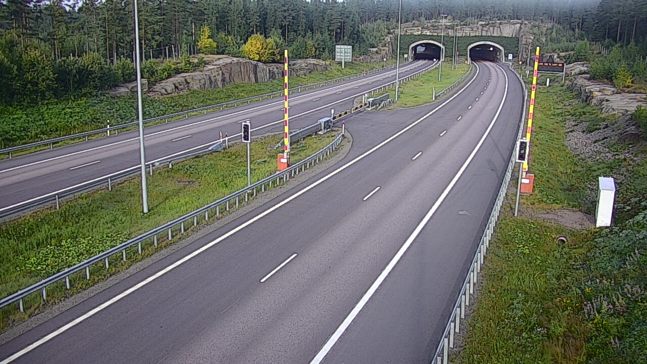 Weather Camera Image Road 7 Virolahti, Vaalimaan tunneli, boom east, Virolahti, Kymenlaakso