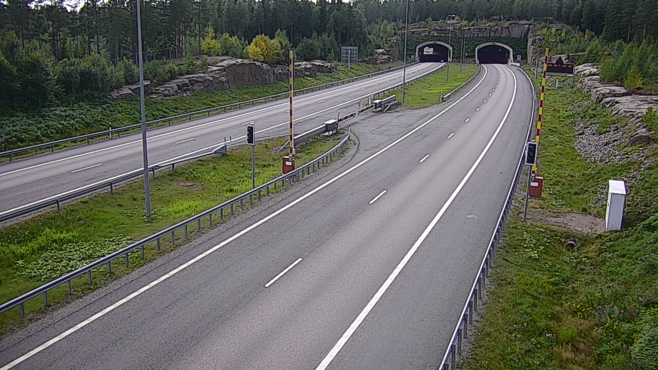 Kelikamerat Kuva Tie 7 Virolahti, Vaalimaan tunneli, puomi itä, Virolahti, Kymenlaakso