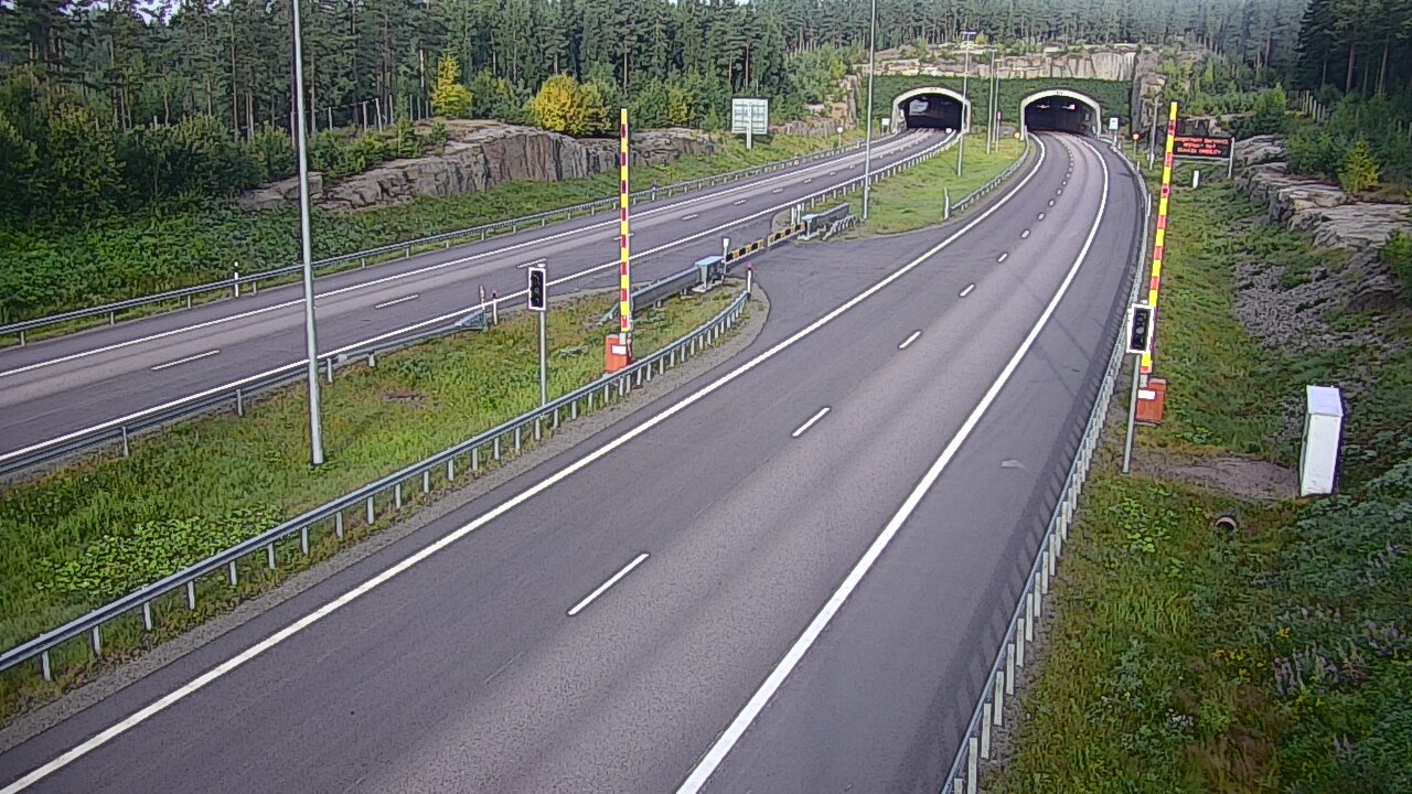 Weather Camera Image Road 7 Virolahti, Vaalimaan tunneli, boom east, Virolahti, Kymenlaakso