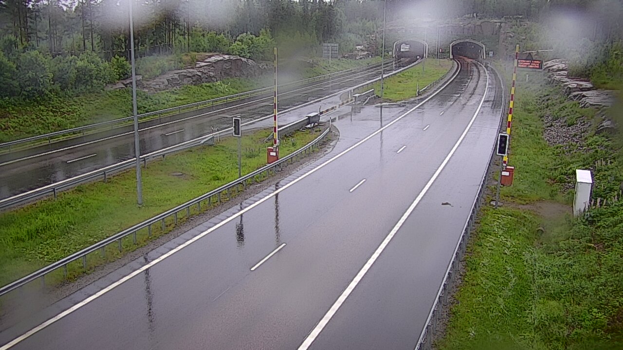 Kelikamerat Kuva Tie 7 Virolahti, Vaalimaan tunneli, puomi itä, Virolahti, Kymenlaakso