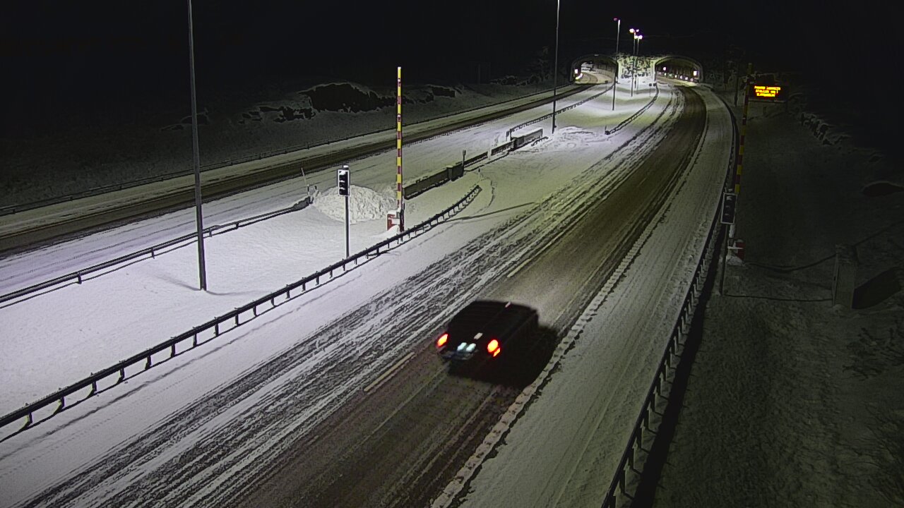 Kelikamerat Kuva Tie 7 Virolahti, Vaalimaan tunneli, puomi itä, Virolahti, Kymenlaakso