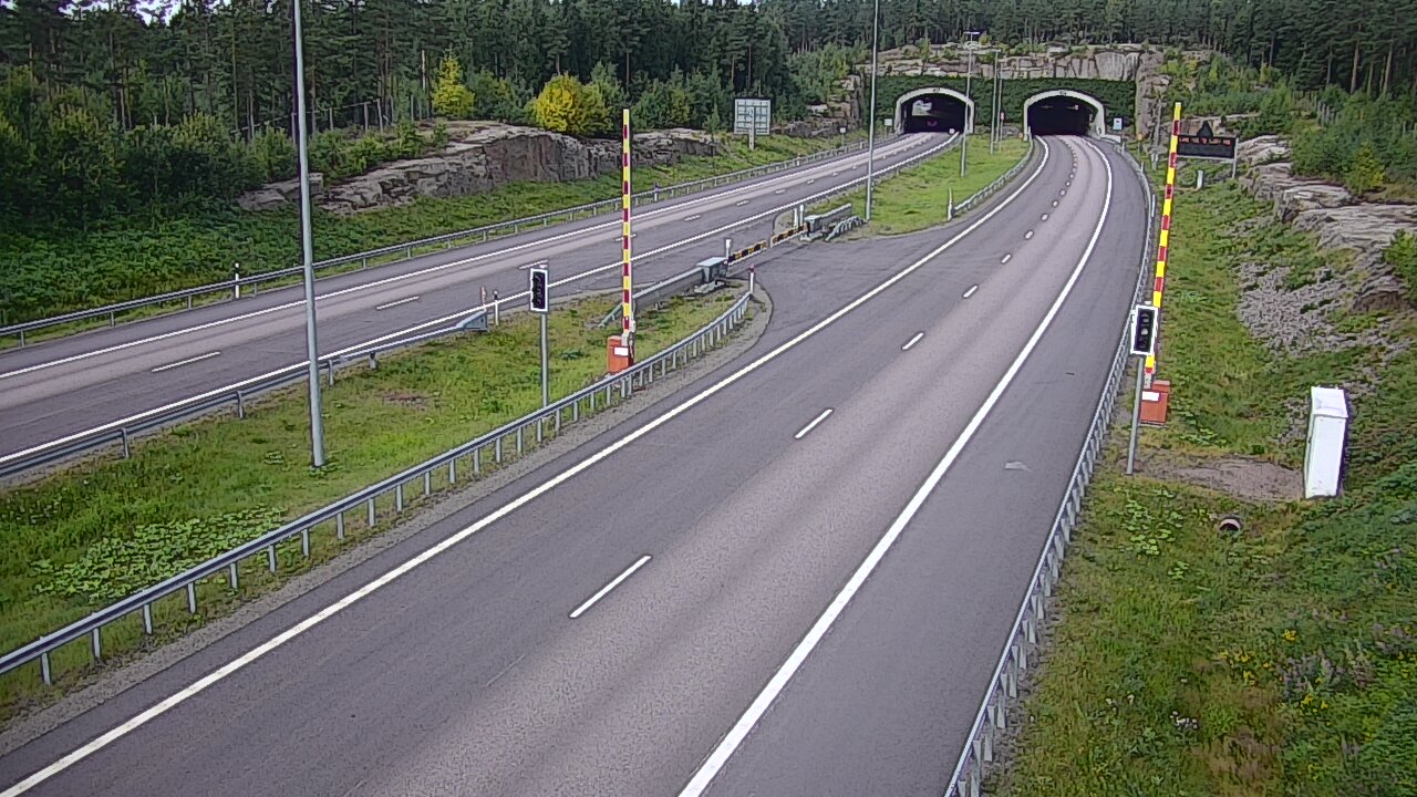 Kelikamerat Kuva Tie 7 Virolahti, Vaalimaan tunneli, puomi itä, Virolahti, Kymenlaakso