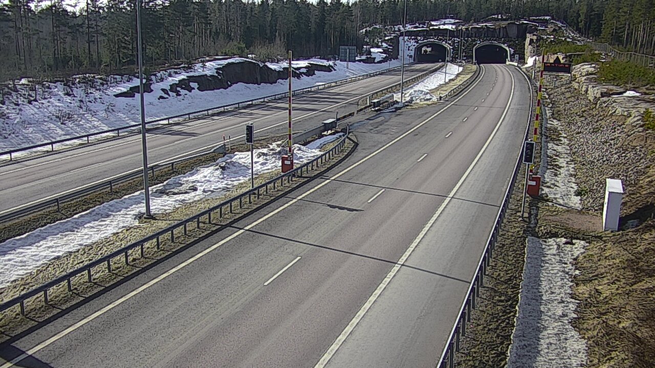 Kelikamerat Kuva Tie 7 Virolahti, Vaalimaan tunneli, puomi itä, Virolahti, Kymenlaakso