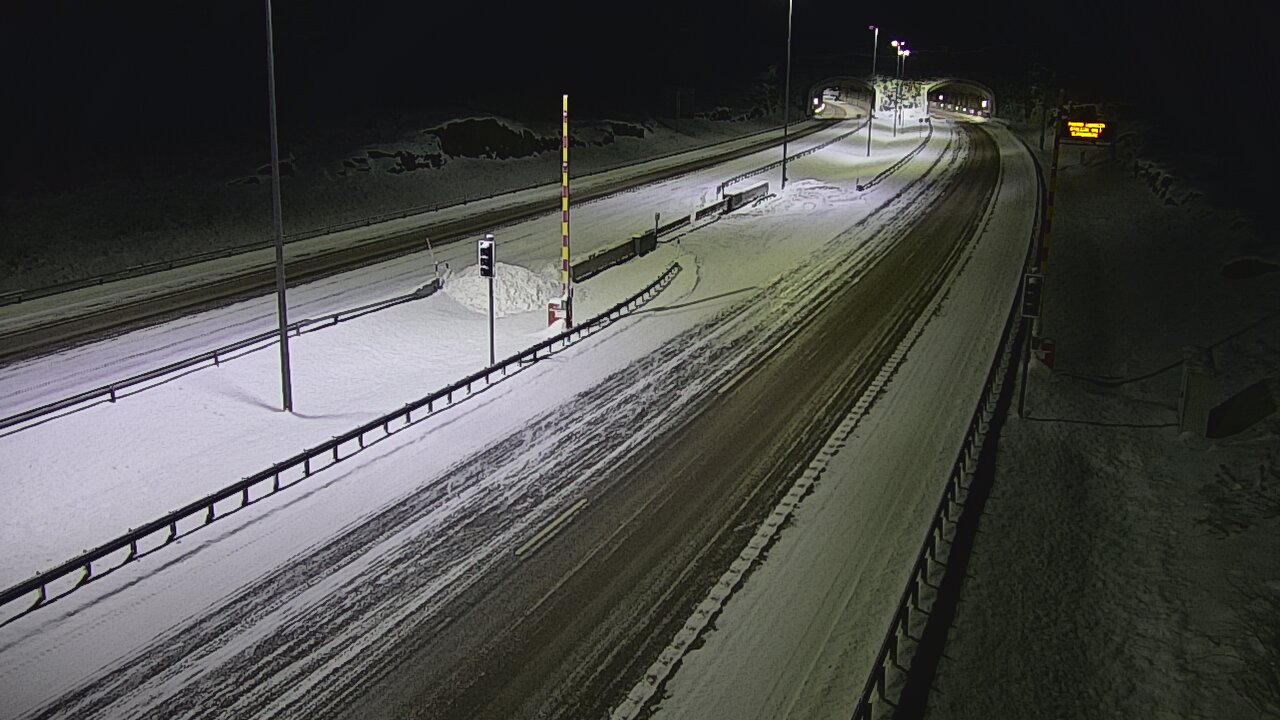 Kelikamerat Kuva Tie 7 Virolahti, Vaalimaan tunneli, puomi itä, Virolahti, Kymenlaakso