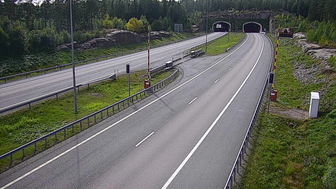 Kelikamerat Kuva Tie 7 Virolahti, Vaalimaan tunneli, puomi itä, Virolahti, Kymenlaakso