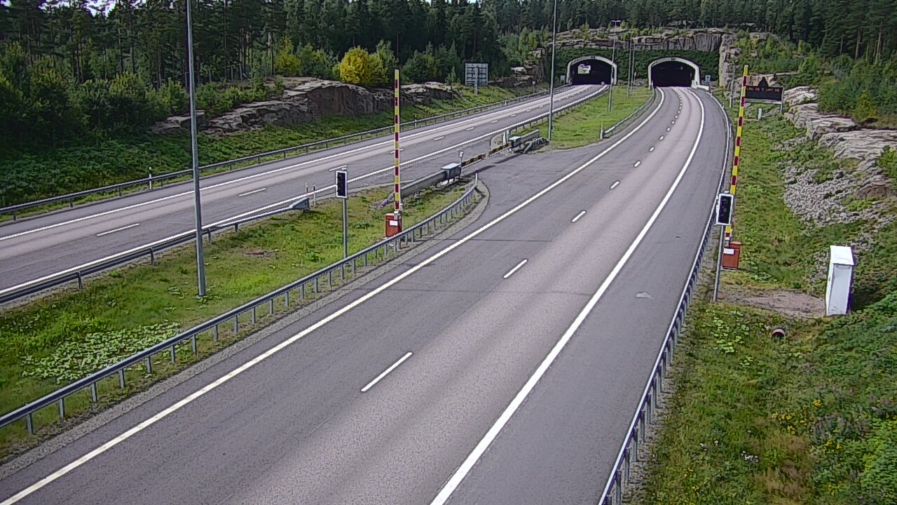 Kelikamerat Kuva Tie 7 Virolahti, Vaalimaan tunneli, puomi itä, Virolahti, Kymenlaakso