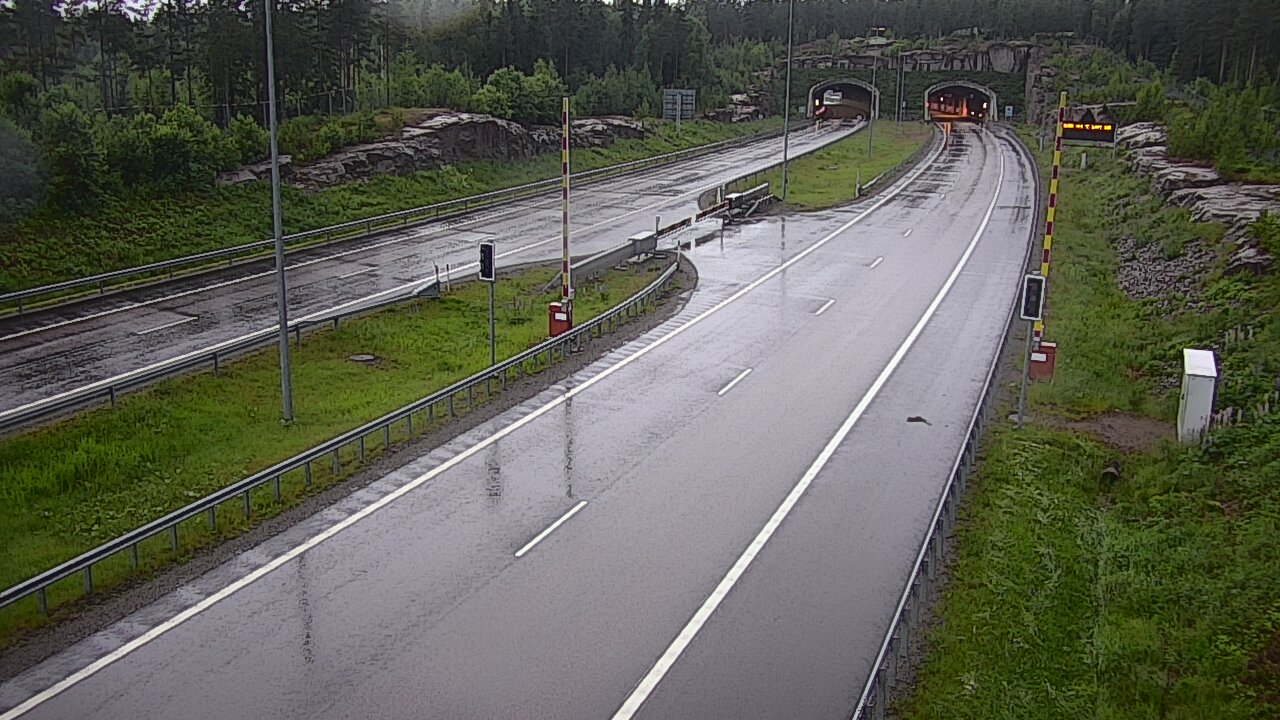 Kelikamerat Kuva Tie 7 Virolahti, Vaalimaan tunneli, puomi itä, Virolahti, Kymenlaakso