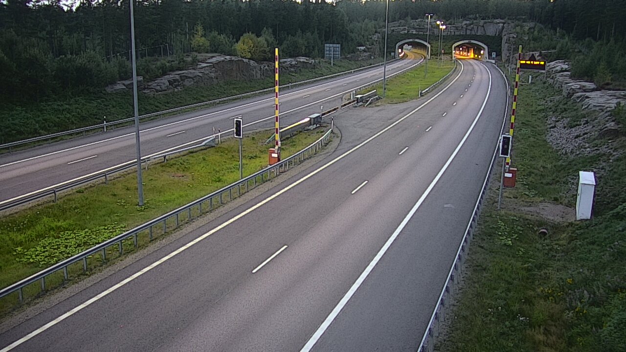 Kelikamerat Kuva Tie 7 Virolahti, Vaalimaan tunneli, puomi itä, Virolahti, Kymenlaakso