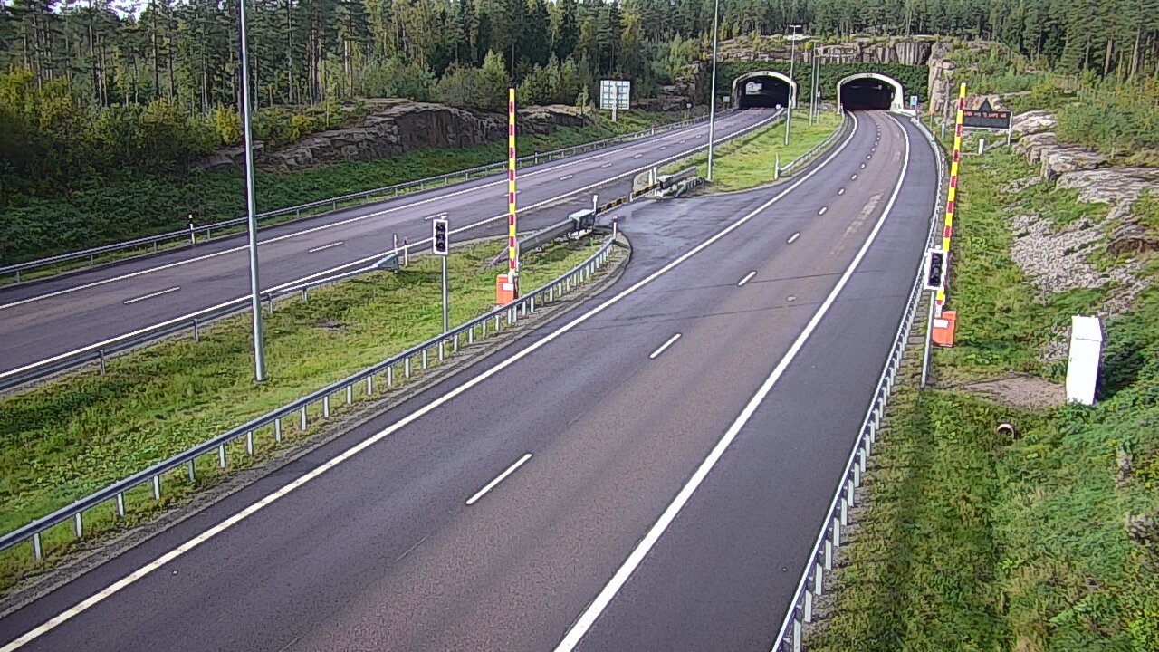 Kelikamerat Kuva Tie 7 Virolahti, Vaalimaan tunneli, puomi itä, Virolahti, Kymenlaakso