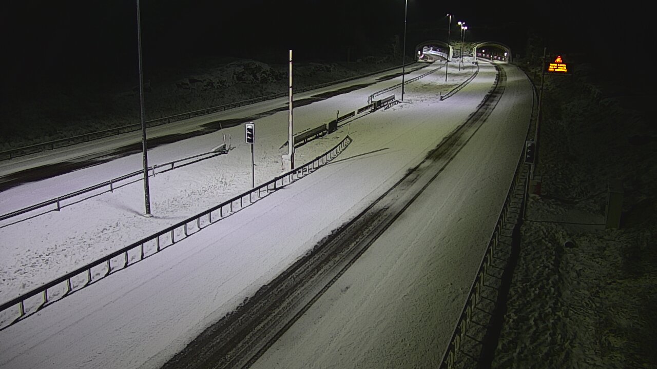 Kelikamerat Kuva Tie 7 Virolahti, Vaalimaan tunneli, puomi itä, Virolahti, Kymenlaakso