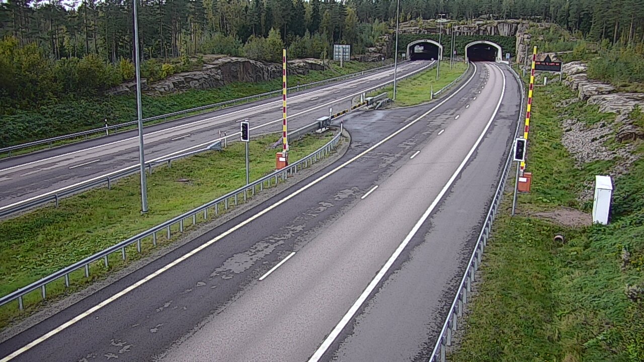 Kelikamerat Kuva Tie 7 Virolahti, Vaalimaan tunneli, puomi itä, Virolahti, Kymenlaakso