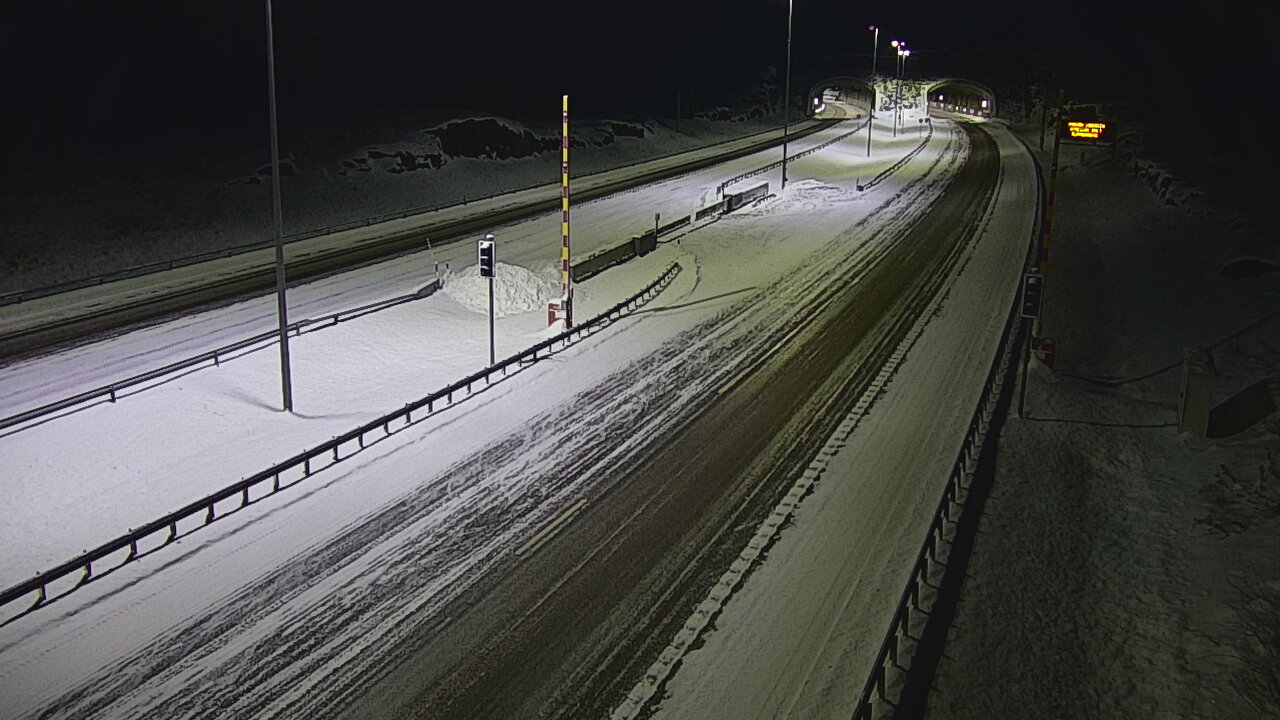 Kelikamerat Kuva Tie 7 Virolahti, Vaalimaan tunneli, puomi itä, Virolahti, Kymenlaakso